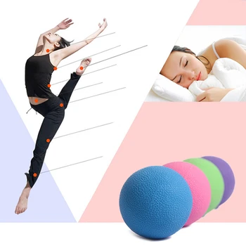 

OOTDTY Yoga Balls acrosse Ball Mobility Myofascial Trigger Point Release Body Massage