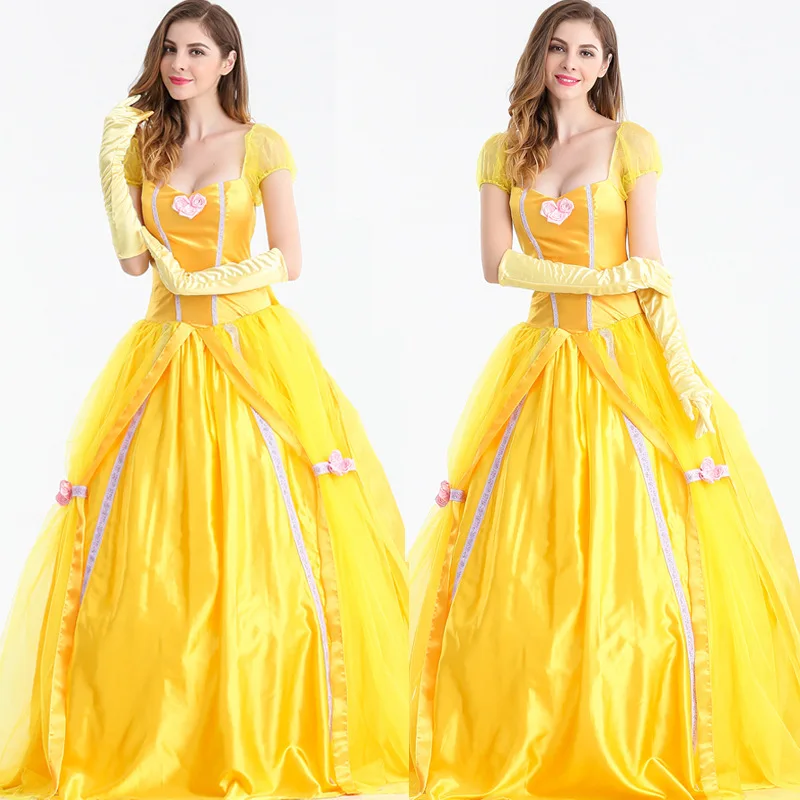 Adult Snow White Princess Fancy Dress Costume Fairytale Storybook Ladies New