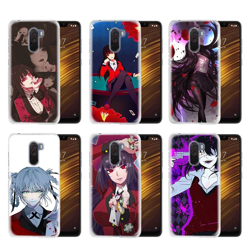

Anime Kakegurui Case Cover for Xiaomi Redmi Note 7 7A 6 6A 5 5A Y3 K20 GO Mi 8 9 A1 A2 Play Mix 3 Pocophone F1 Lite Pro Plus