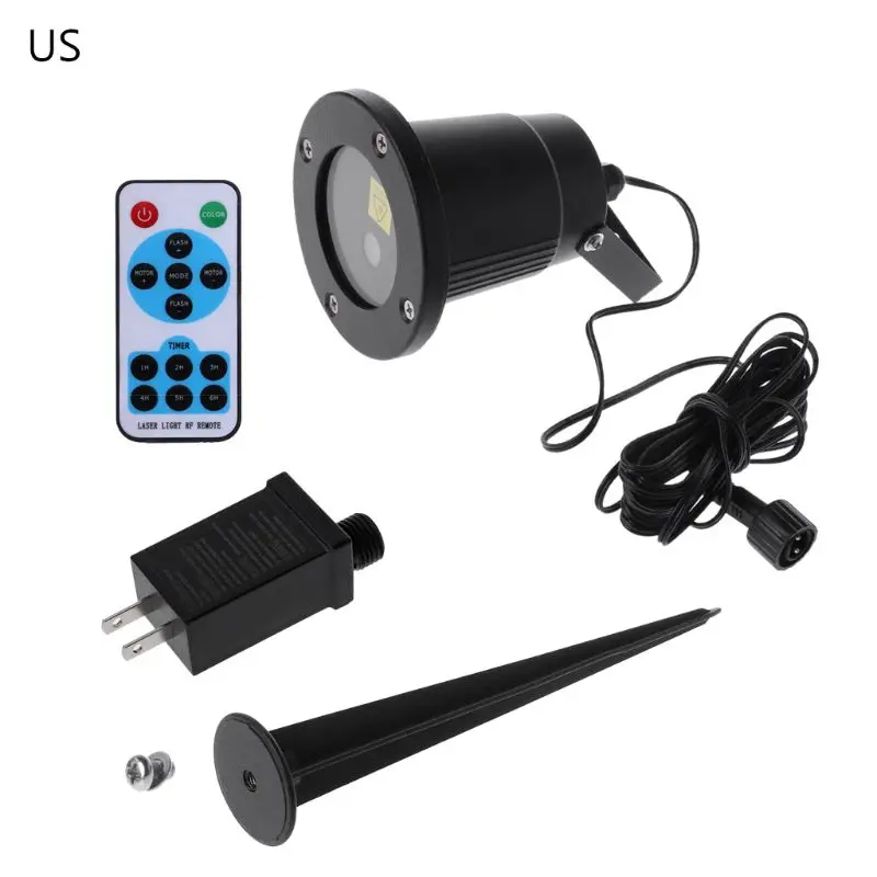 

LED Red Green Laser Light With Remote Control Gypsophila Projection Stage Lamp