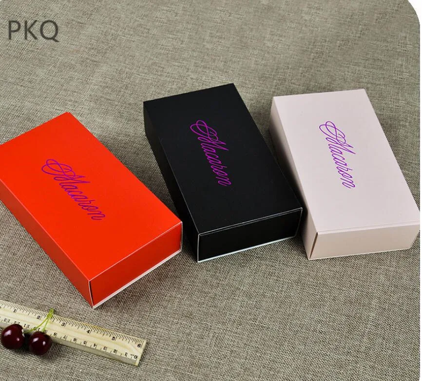 

20 x 12 Cups Macaron Boxes Cookie Cake Macaroon Chocolate Bakery Box Wedding Party Gift Packing Box Handmade Paper Box 20x11x5cm