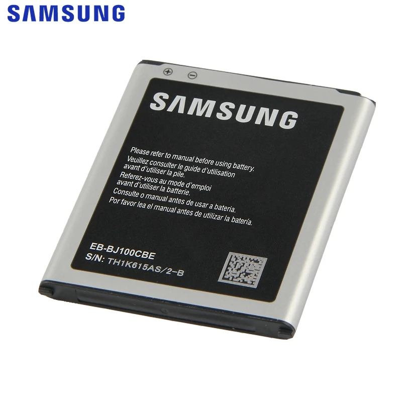 Samsung Original EB-BJ100CBE Battery For Samsung Galaxy J1 j100 J100H J100FN J100M EB-BJ100BBE Replacement Phone Battery 1850mAh