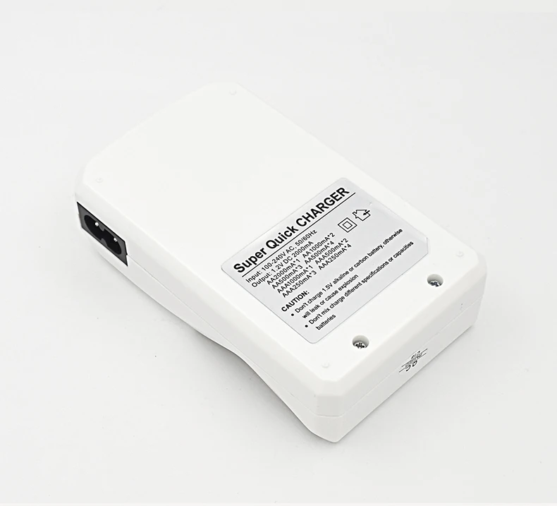 PALO 4 слота ЖК-дисплей Смарт быстрое зарядное устройство для AA/AAA Ni-MH/Ni-cd аккумуляторная батарея зарядки