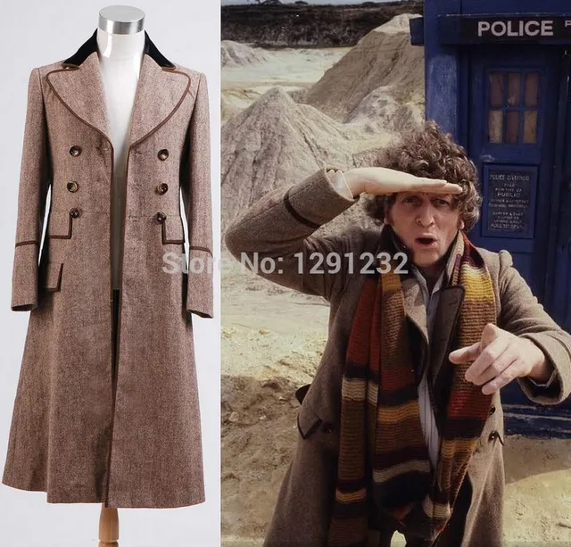 Casual Fashion Style With Waterfall Jacket Just A Tina Bit Who Is Doctor Dr Brown Long Trench Coat Suit Costume Wool Ver Tailored