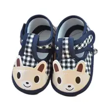 Милая Детская мультяшная обувь для новорожденных мальчиков и для девочек на мягкой подошве детская парусиновая обувь для малышей, детские кроссовки обувь для маленьких мальчиков и девочек#99