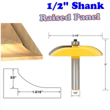 1 шт. 1/" хвостовик поднятая панель фреза-Cove двери-3-1/8" диаметр Деревообработка резак шипорезный Станок для деревообработки инструменты
