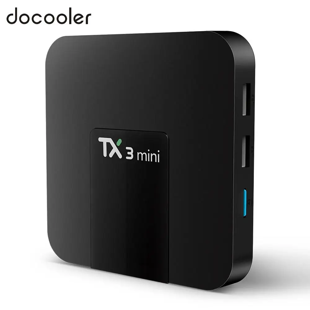 TX3 Мини Смарт ТВ коробка Android 7 1 Amlogic S905W четырехъядерный H.265 ПК 2 Гб 16 DLNA WiFi LAN HD