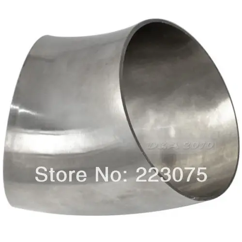 

New arrival Stainless Steel SS304 OD19mm 3/4'' Sanitary Weld Elbow Pipe Fitting 45 Degree 5 pcs/lot