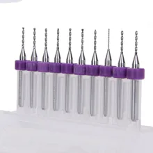 Drill Bits Engraving Tools for Metal Jewelry 10pcs PCB Print Circuit Board Carbide Micro Drill Bits Engraving Tool 0.5/0.8 /1mm
