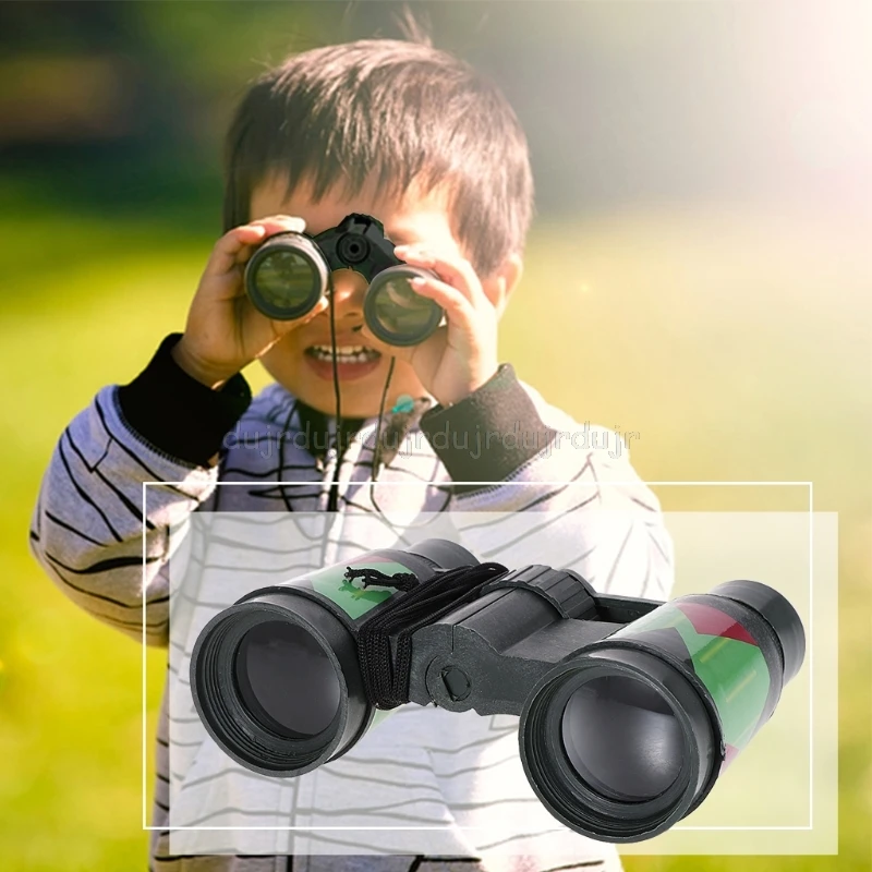 الاطفال الأطفال تلسكوب 10x30 مجهر التمويه في الهواء الطلق الصيد المحمولة حبل N21 دروبشيب