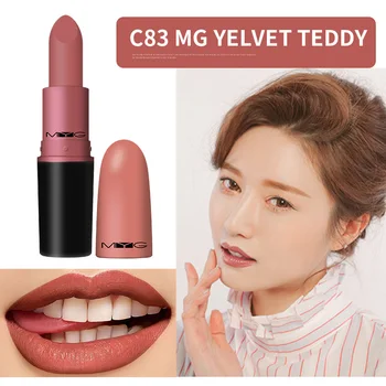 

Top quality Cosmetics moisturizer lipstick nutritious soft lips velvet teddy lipstick makeup