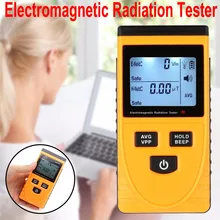 Цифровой детектор излучения ПК телефон детектор электромагнитного излучения компьютер электромагнитное поле Дозиметр Тестер счетчик