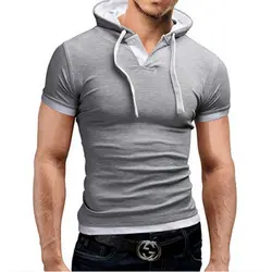 Бренд 2018 Для мужчин S Мужские Поло рубашка с коротким рукавом сплошной Мужские Поло рубашка Для мужчин Мужские поло мужской тонкий Для
