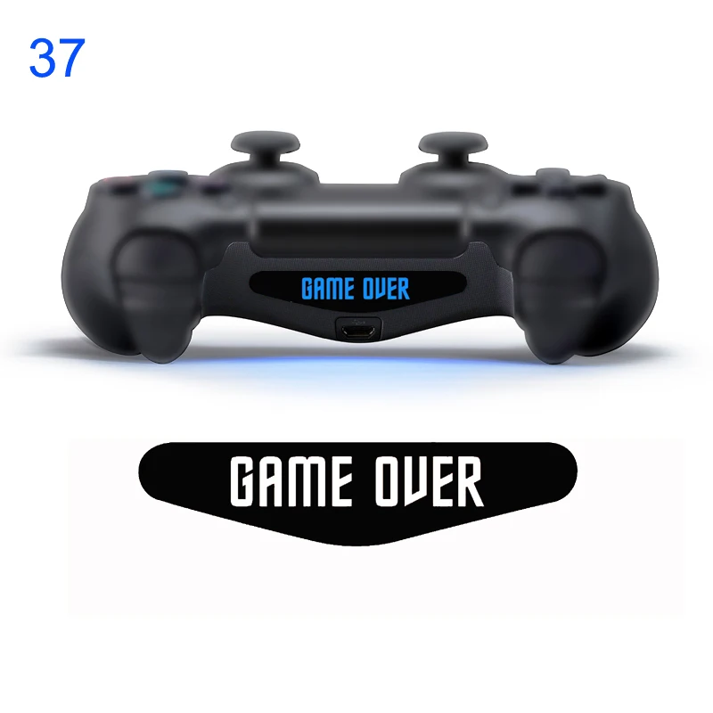 YGCDO 2 PCS Custom Game Light Bar Stickers Decal Led Lightbar Film For Sony PS4 Playstation 4 Dualshock 4 Controller YGCDO 2 PCS Custom Game Light Bar Stickers Decal Led Lightbar Film For Sony PS4 Playstation 4 Dualshock 4 Controller