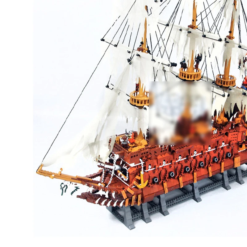 Lepin 16016 3652 шт. серия фильмов летающие блоки Dutchman Кирпичи игрушки для детей