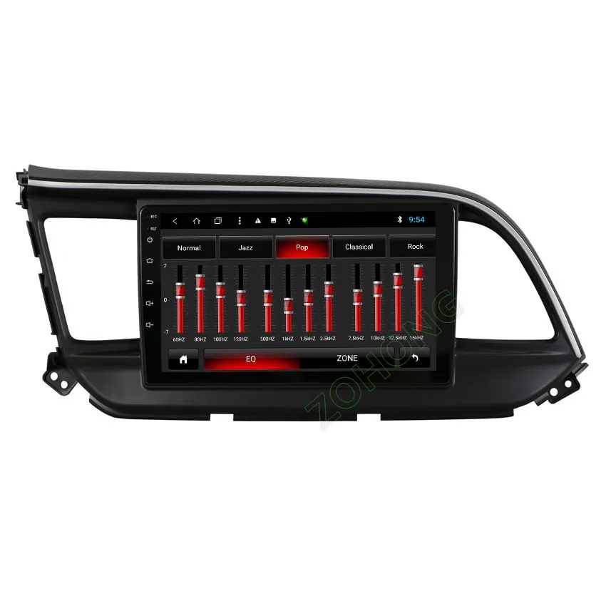 Excellent 9 inch 2.5D Octa 8 Core PIP Android 8.1 for Hyundai Elantra 2018 2019 Car DVD Multimedia Player Radio GPS Navigation BT WIFI MAP 3