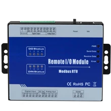 Modbus дистанционного модуль ввода-вывода регистрирующий модуль(4DI+ 4DO+ 4AI+ 2AO) Встроенный сторожевой 4 Раковина выход M120