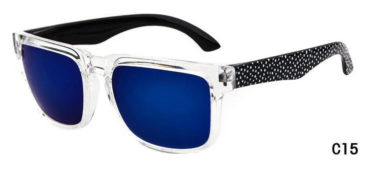 OFIR, роскошные солнцезащитные очки для мужчин, фирменный дизайн, женские солнцезащитные очки, светоотражающее покрытие, квадратные солнцезащитные очки с шипами, очки, De - Цвет линз: 15