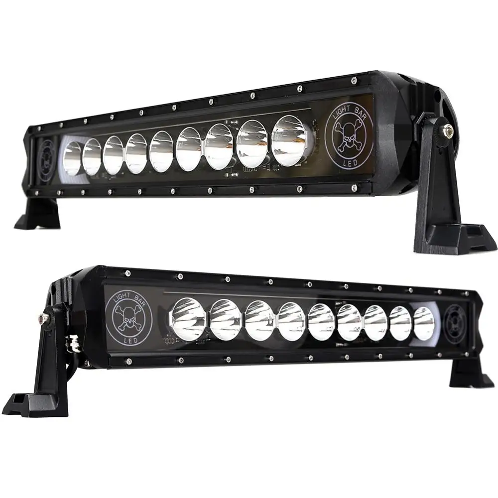 led light bar led work driving lamp for off road trucks offroad emergency warning vehicle blue spotlight 4x4 atv utv suv motorcycle motor headlight fog 12V 24V waterproof 4wd f150 pickup bumper spot tractor working (10)