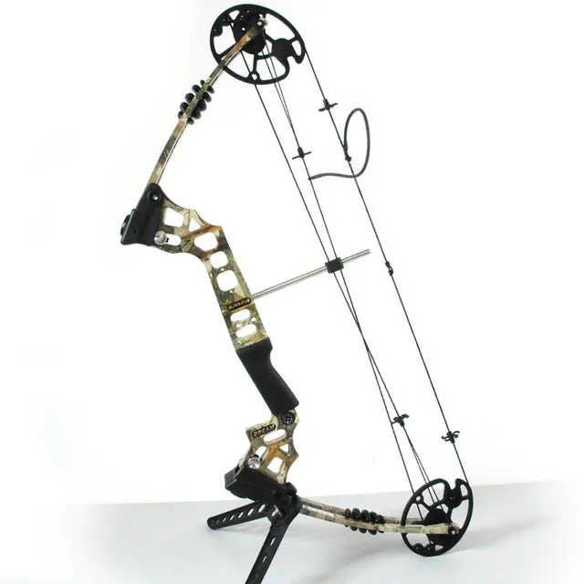 Best price at $175 Cheap Camo Dream Aluminum Alloy Compound Bow With 20-70 lbs Draw Weight Camo And Black Color for human outdoor hunting
