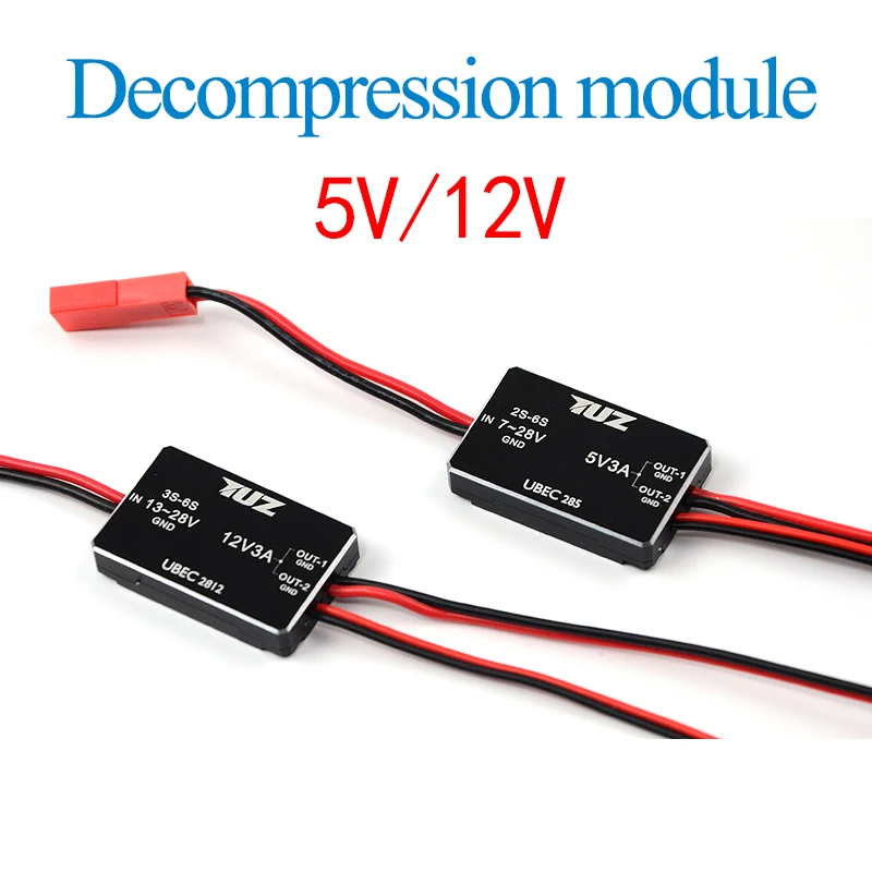 

TUZ 12V/3A 5V/3A UBEC2812 UBEC285 DC-DC Buck Module Step Down Converter for FPV Mini Quadcopter