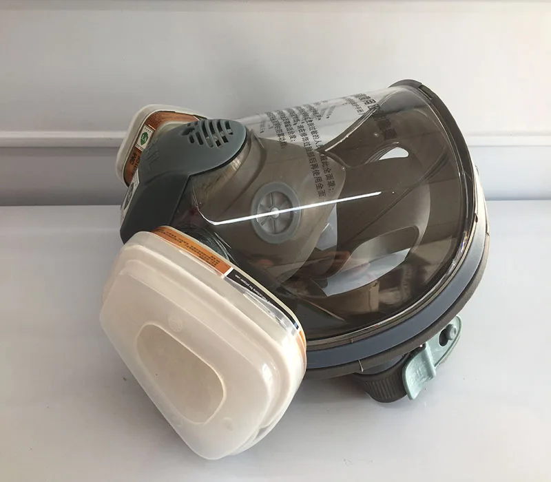  Gas Mask 7 Suits Chemical Organic Gases And Vapors Mask Filter respirator Paint Mixing/Spray Graffi