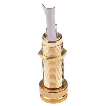 

SALES 5x1/4 inch Mono Input Output Stereo Barrel Jack Plug Socket For Bass Electric Guitar