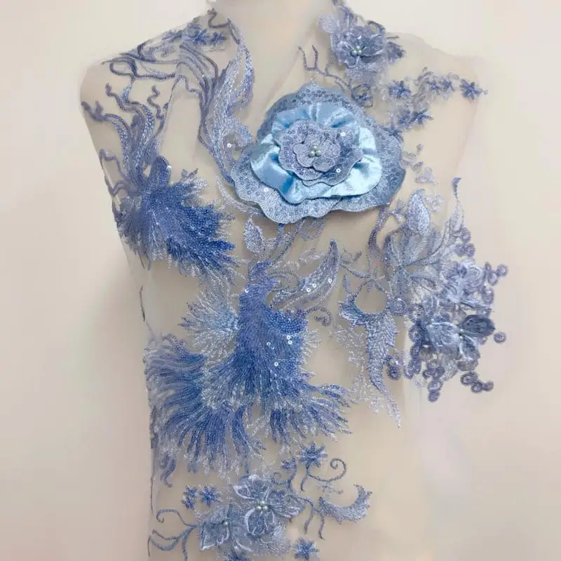 LASUI 68 5*51 см = 1 шт Diy свадебное/вечернее платье вуаль украшение высокое качество