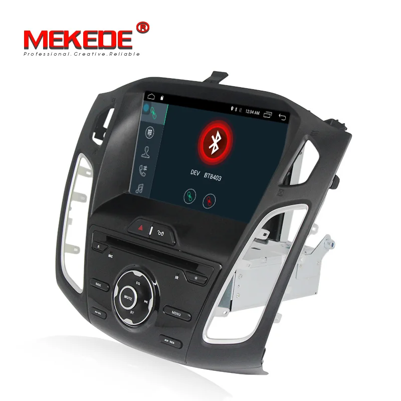 Sale MEKEDE in stock AutoRadio fit for Ford focus 2011-2015 with android 7.1 quad core system support GPS Navigation wifi bluetooth 4