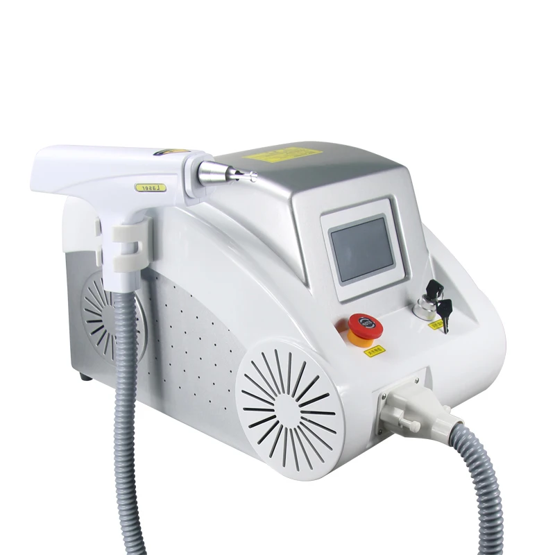 

Q switch nd yag laser beauty salon equipment tattoo removal machine With red aiming