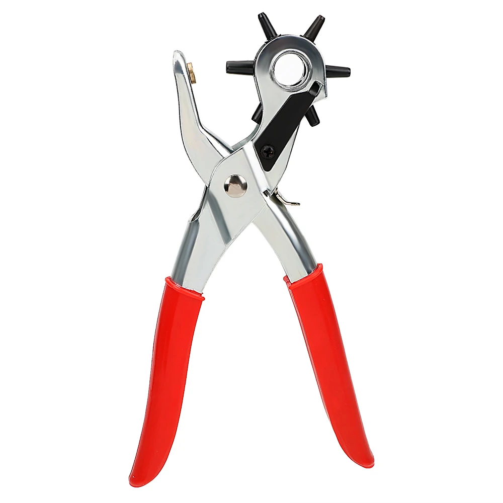 DIYWORK простой в использовании кожаный ремень круглый отверстие инструмент для перфорации качественные плоскогубцы из углеродистой стали часы дырокол для ремня