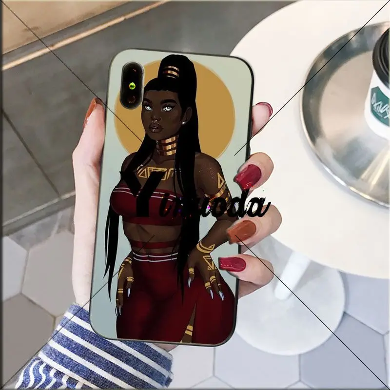 African personality girl
