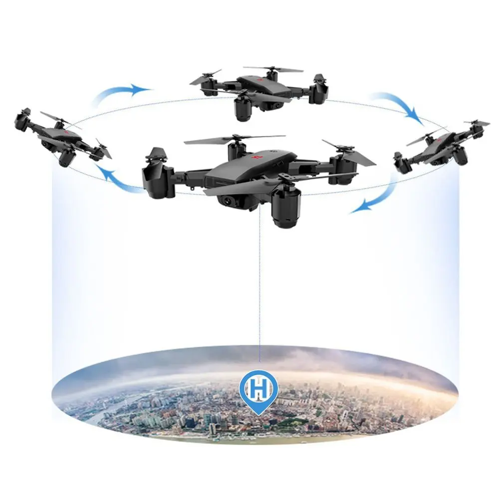 S30 2,4G RC Drone 720 P Wi-Fi Камера небольшой складной Дрон с камерой для 4CH 6-ось FPV Дрон Встроенный gps одной клавишей Return с Батарея дрона с дистанционным управлением