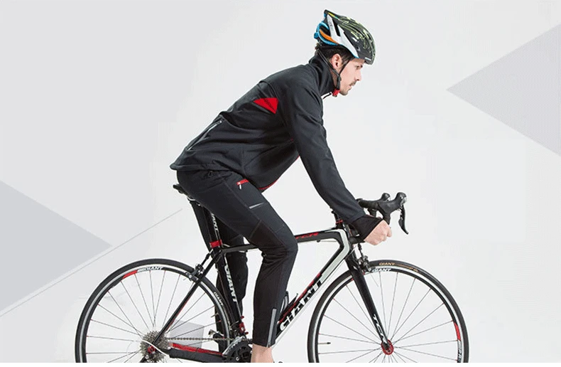 Зимний мужской женский комплект из Джерси для велоспорта, теплая флисовая велосипедная куртка и штаны, костюм, водонепроницаемая ветрозащитная Светоотражающая Спортивная одежда для велоспорта