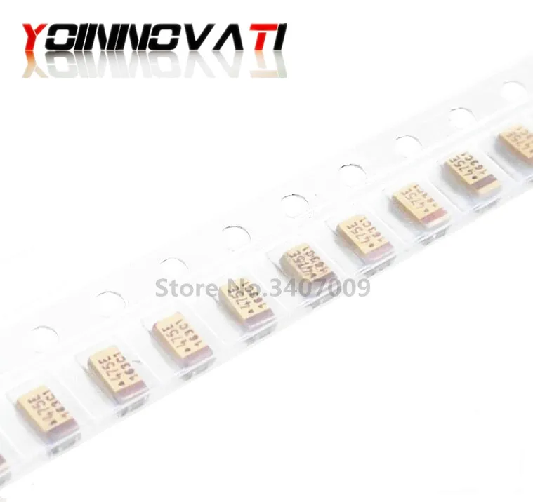 R173-07 20 шт A 3216 4 7 мкФ 25В SMD Танталовый конденсатор Бесплатная доставка |