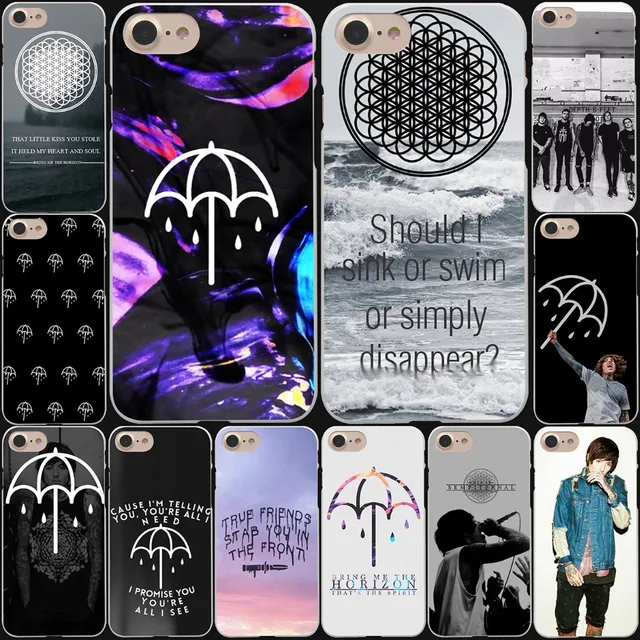 Oliver Sykes Bring Me The Horizon Bmth Hard White Cover Case