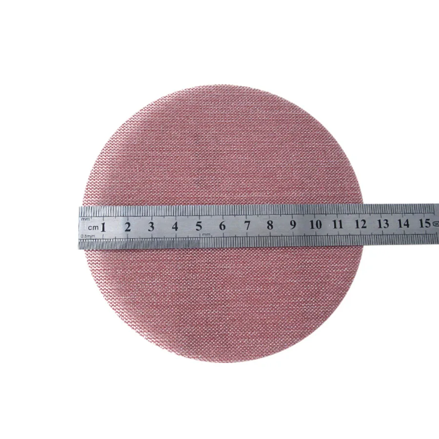 2-30 шт 5 дюймов 125 мм сетчатая ткань Абразивный диск без пыли шлифовальные диски анти-Блокировка сухой шлифовальной наждачной бумаги 80 до 1000 зернистости