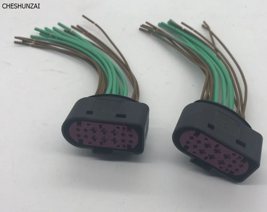 Car Headlamp Front light Connector Adatper auto xenon lamp plug socket