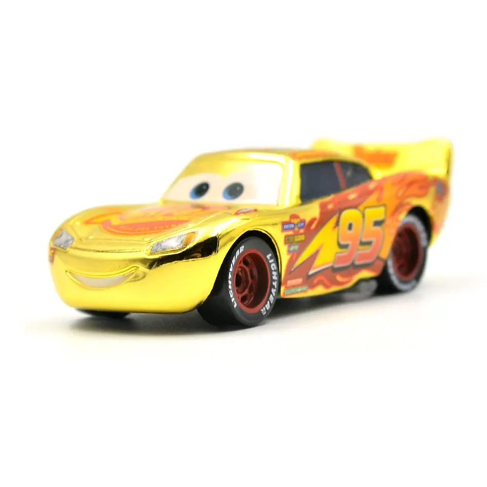 Disney "Тачки 3 гоночный освещение McQueen Meeker №36 металл литья под давлением игрушечный автомобиль 1:55 Свободные Фирменная Новинка игрушки для детей