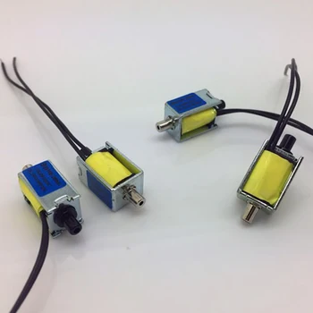 

1PC Two-Position Two-way DC 5V Solenoid Valve CJAV08-2B05A1 Normal Closed Exhaust Air Valve Small Electric Control Valve