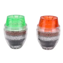 1 шт цвет случайный бамбуковый угольный фильтр-насадка фильтр очищенная вода кран для дома