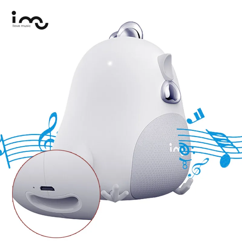 

Original I-MU Bluetooth Speaker Bluetooth V2.1 +EDR Creative Portable Bluetooth Speaker  For Mobile Phone For PC Mini Stereo