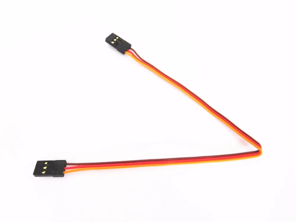 100 шт. 10 см/15 см/20 см/30 см/60 см/90 см/100 см 26AWG штекер JR сервопривод удлинитель