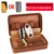 COHIBA Humidor Cigar Box Travel Cigar Case Leather Cedar Wood Cigar Humidor Box W/ Humidifier Cutter Puro Set Аксессуары