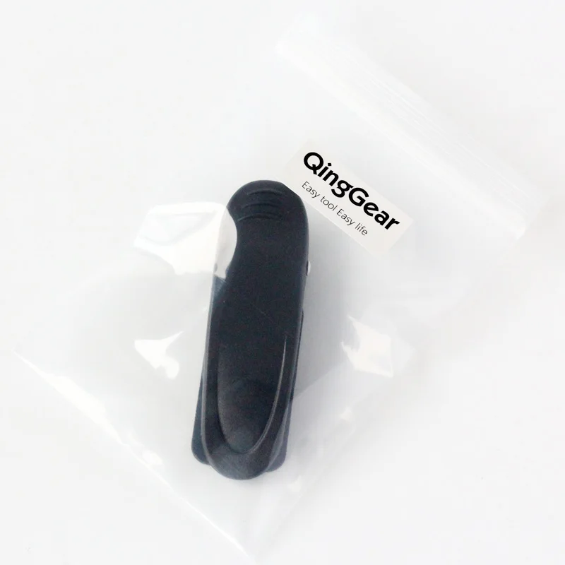 QingGear черный чехол с трещоткой Зажим для ремня Пряжка(упаковка из 3) Запчасти для инструментов аксессуары для DIY