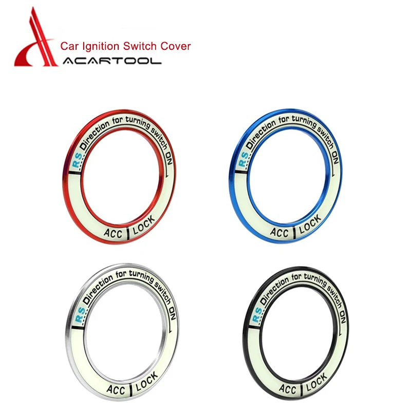 

Car-styling Luminous Car Sticker for Turning Switch Ignition Ring for Hyundai for G-M for Toyata DIY Auto Decor Accessories