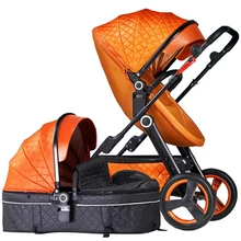 baby stroller 2 in 1 High landscape four wheel trolley Can sit and lie down Folding light eggshell folding portable trolley babyfond lightweight baby stroller high landscape can sit andlying trolley folding four wheel baby stroller baby stroller