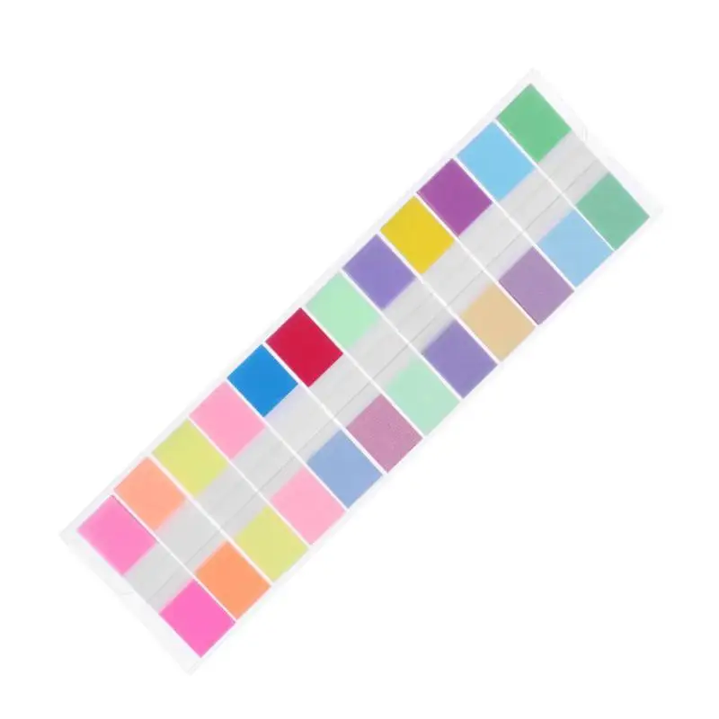 ALLOYSEED, 12 цветные Стикеры для заметок, индекс, блокнот для заметок, этикетка, бумага, Закладка, стикеры, школьные принадлежности - Цвет: PP-13057
