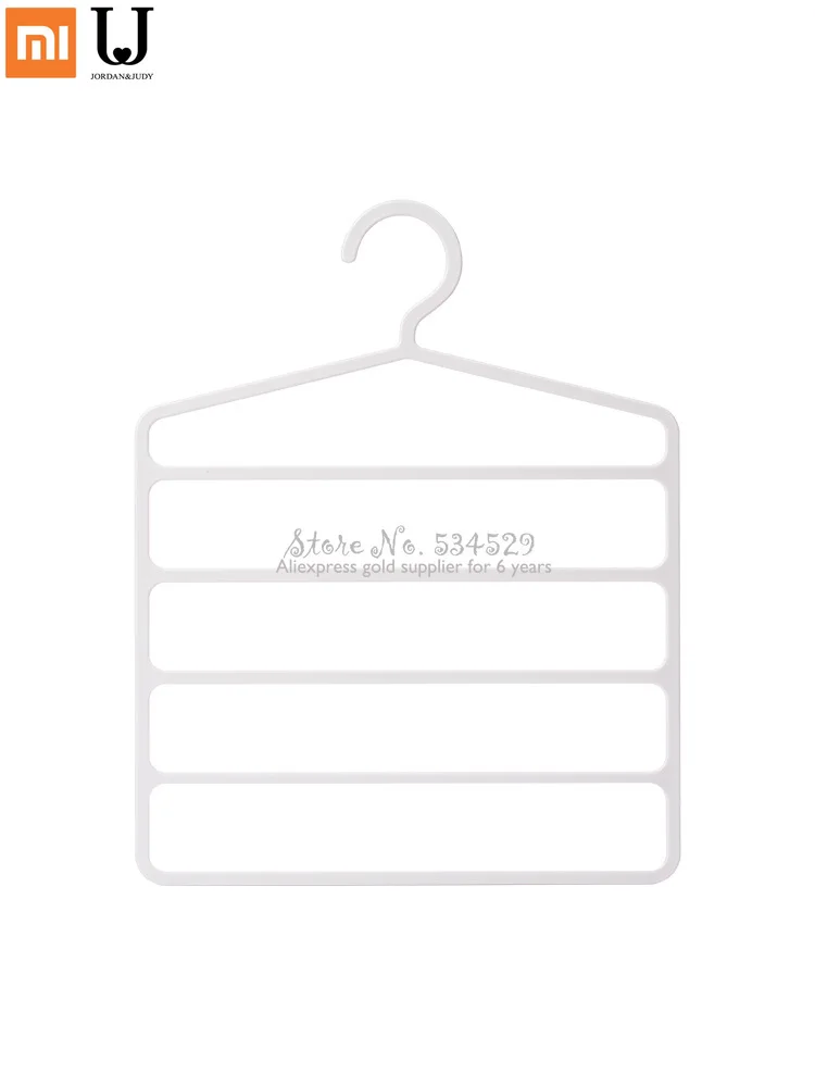 

Smart Home Xiaomi Multifunctional Pants Rack Multi-layer Hanger Household Wardrobe Hook Clip Storage Anti-slipTrousers