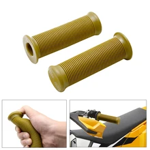 1 пара Универсальный 7/" 22 мм Алюминиевый металлический резиновый руль для мотоцикла ручки мотоцикл для YAMAHA HONDA KTM SUZUKI уличный велосипед